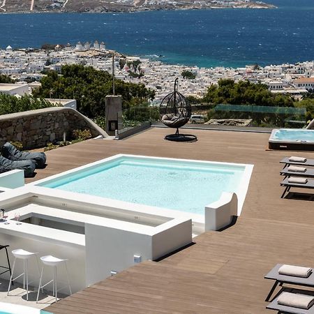 Villa In Mykonos - 6 Bedroom - 1Km From Mykonos Town - Infinity Pool - Sunset View Luaran gambar