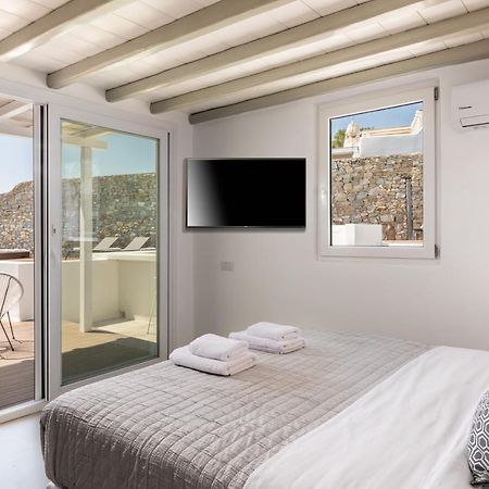 Villa In Mykonos - 6 Bedroom - 1Km From Mykonos Town - Infinity Pool - Sunset View Luaran gambar