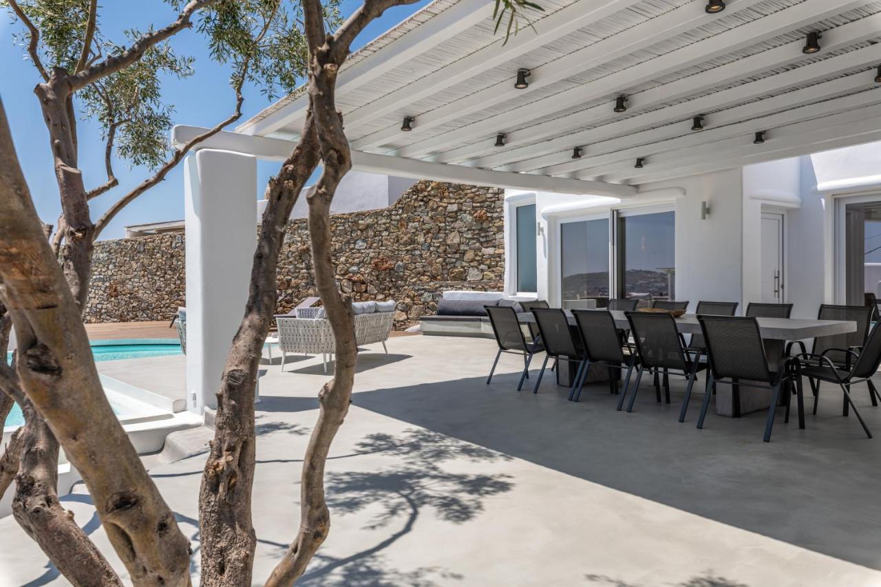 Villa In Mykonos - 6 Bedroom - 1Km From Mykonos Town - Infinity Pool - Sunset View Luaran gambar
