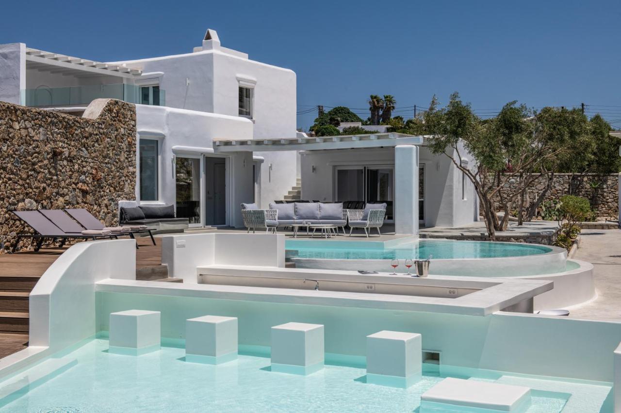 Villa In Mykonos - 6 Bedroom - 1Km From Mykonos Town - Infinity Pool - Sunset View Luaran gambar
