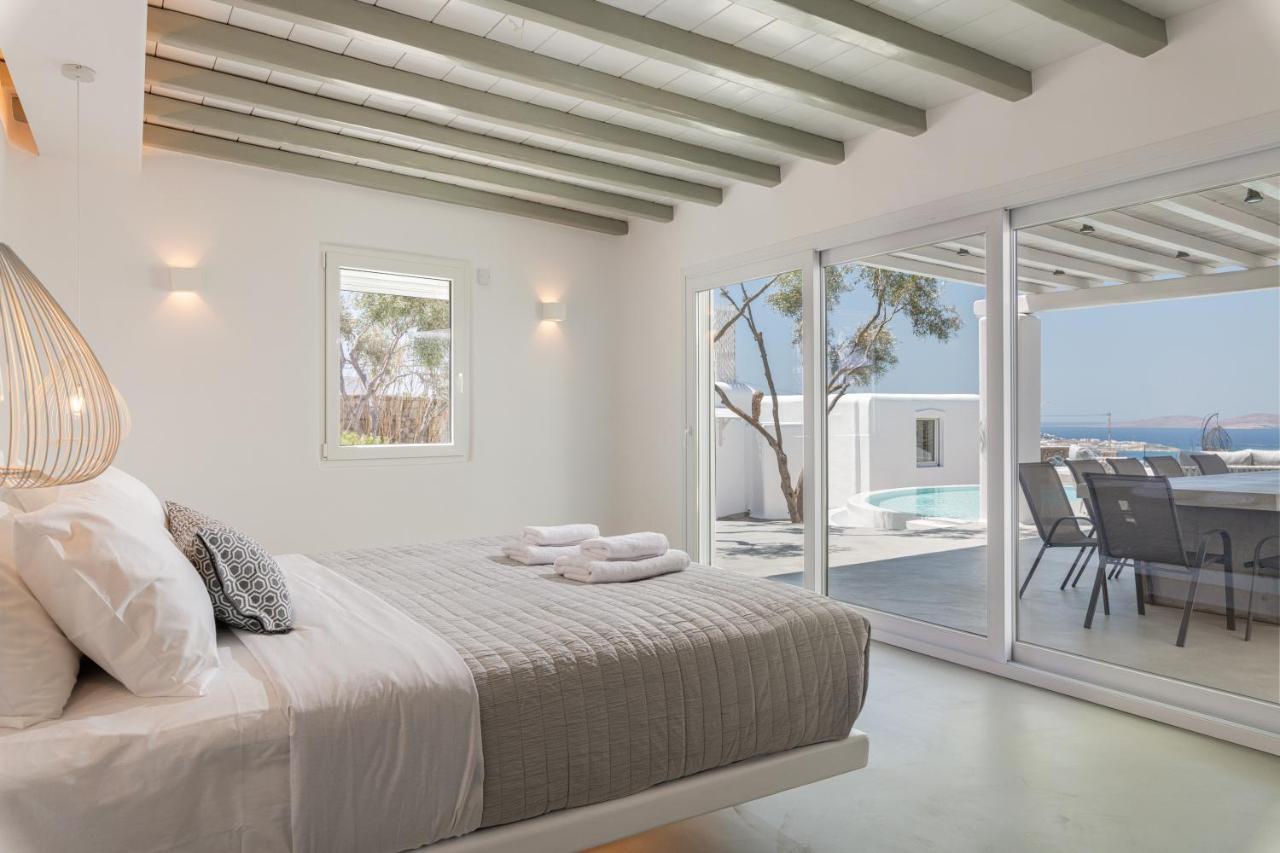 Villa In Mykonos - 6 Bedroom - 1Km From Mykonos Town - Infinity Pool - Sunset View Luaran gambar