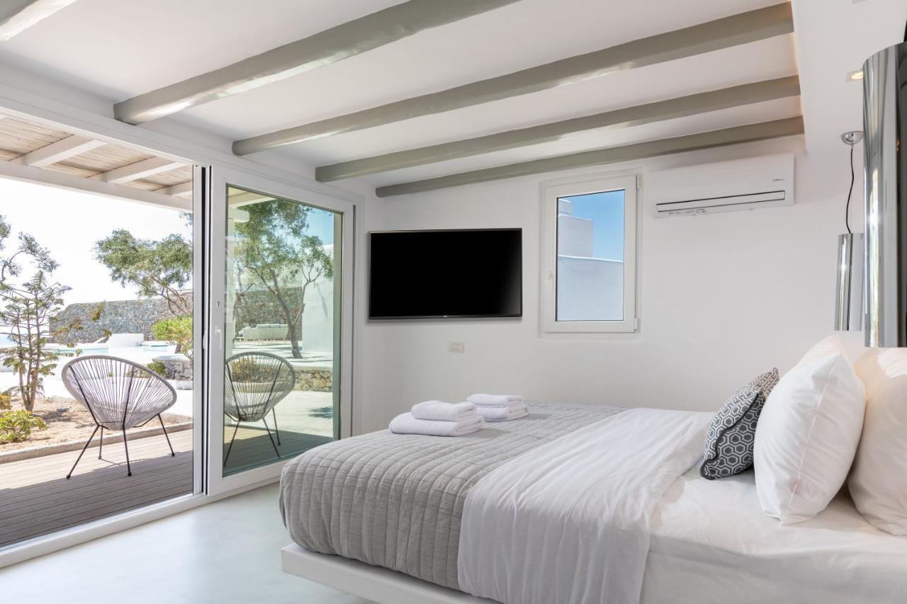 Villa In Mykonos - 6 Bedroom - 1Km From Mykonos Town - Infinity Pool - Sunset View Luaran gambar