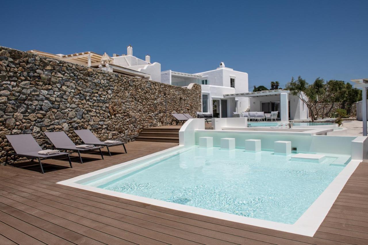 Villa In Mykonos - 6 Bedroom - 1Km From Mykonos Town - Infinity Pool - Sunset View Luaran gambar